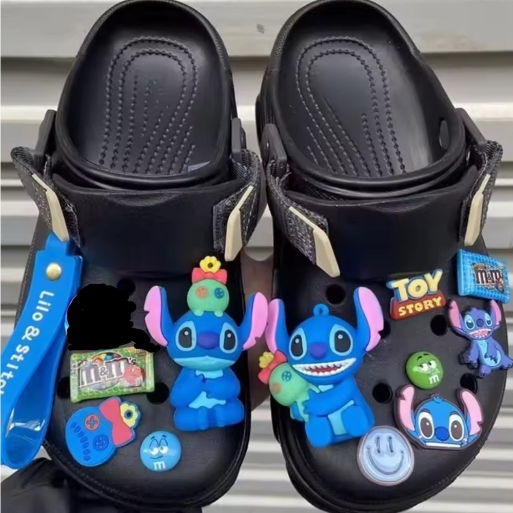 Stitch Croc Charms 12 pcs